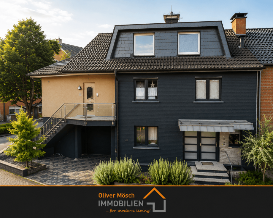 Front Einfamilienhaus Oberhausen