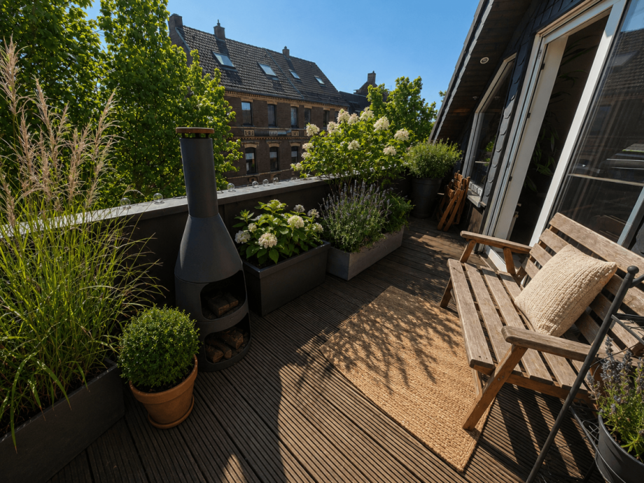 Loggia Einlieger Einfamilienhaus Oberhausen