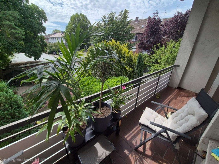 Balkon Oberhausen Etagenwohnung Verkauft!! Altbaucharme trifft Moderne am Sterkrader Park: Sanierte 3,5 Raum Wohnung mit Balkon!